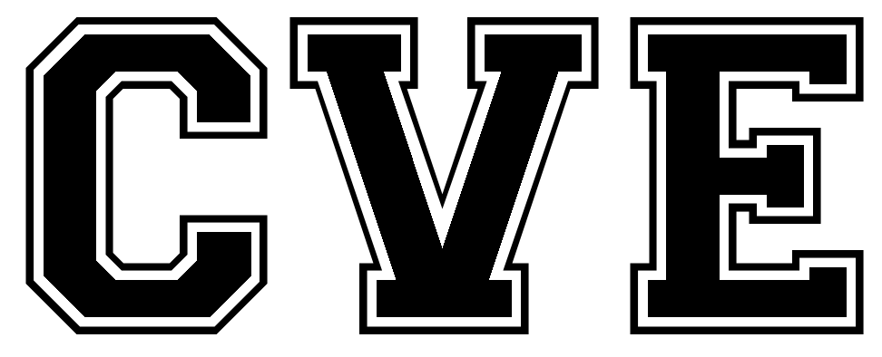 CVE Varsity Logo Black